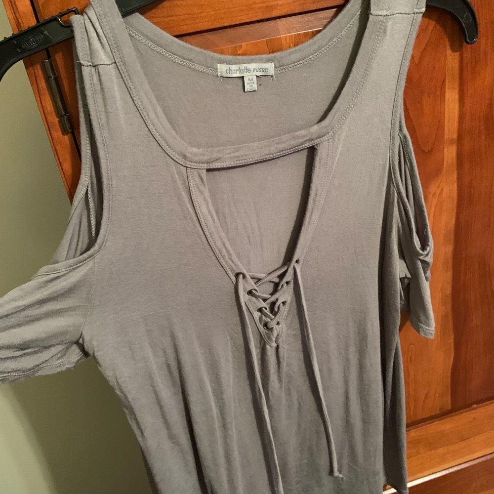 Cold shoulder top